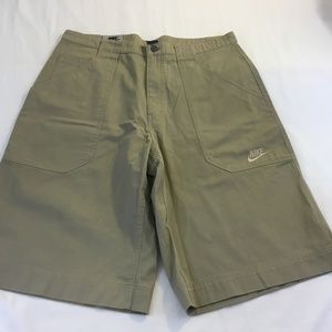 NIKE Khaki Jean Shorts